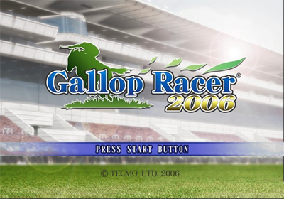 Gallop Racer 2006 - Screenshot - Game Title Image