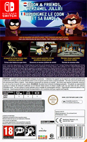 South Park: The Fractured but Whole - Box - Back Image