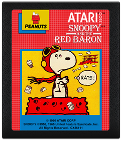 Snoopy and the Red Baron - Cart - Front Image