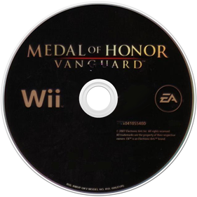Medal of Honor: Vanguard - Disc Image