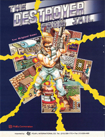 The Destroyer from Jail - Advertisement Flyer - Front Image