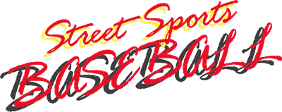Street Sports Baseball - Clear Logo Image