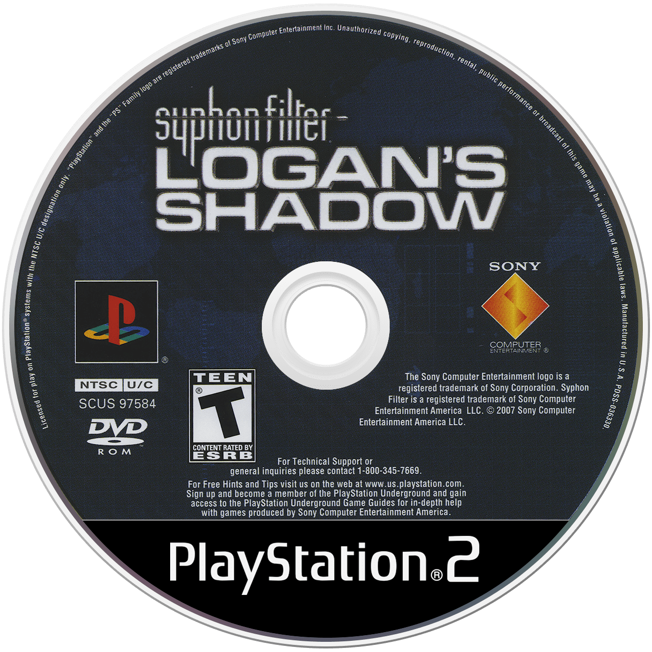 Syphon Filter: Logan's Shadow DEMO - Pre-Played / Disc Only