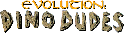 Evolution: Dino Dudes - Clear Logo Image