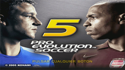 Pro Evolution Soccer 5 - Screenshot - Game Title Image