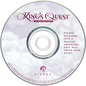 King's Quest VII: The Princeless Bride - Disc Image