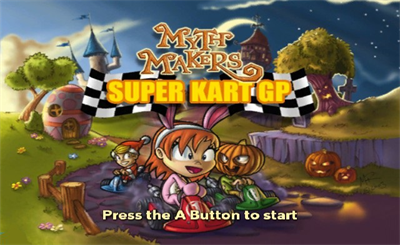 Myth Makers: Super Kart GP - Screenshot - Game Title Image