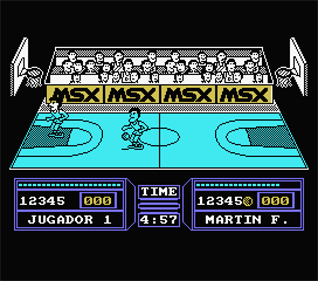 Fernando Martin Basket Master Executive Version - Screenshot - Gameplay Image
