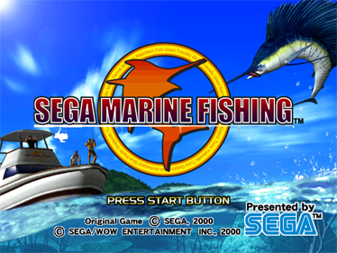 Sega Marine Fishing - Screenshot - Game Title Image