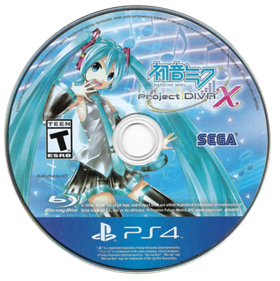 Hatsune Miku: Project DIVA X - Disc Image