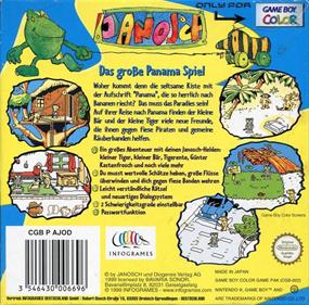 Janosch: Das große Panama Spiel - Box - Back Image