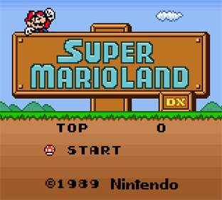 Super Mario Land DX - Screenshot - Game Title Image