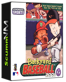 Backyard Baseball 2001 - Box - 3D Image