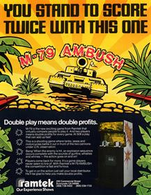 M-79 Ambush - Advertisement Flyer - Front Image