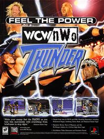WCW/NWO Thunder - Advertisement Flyer - Front Image