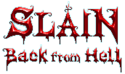 Slain: Back from Hell - Clear Logo Image