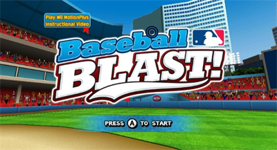 Baseball Blast! - Screenshot - Game Title Image