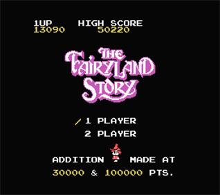 The Fairyland Story - Screenshot - Game Select Image