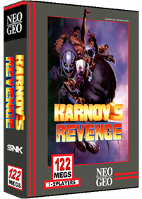 Karnov's Revenge - Box - 3D Image