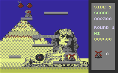 Bomb Jack - Screenshot - Game Over Image
