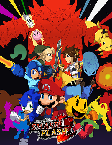 super smash flash 2 logo