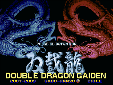 Double Dragon Gaiden - Screenshot - Game Title Image