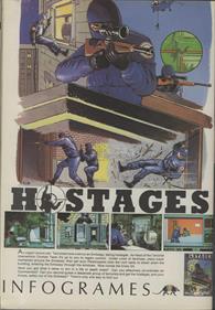 Hostages - Advertisement Flyer - Front Image