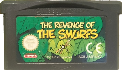 The Revenge of the Smurfs - Cart - Front Image