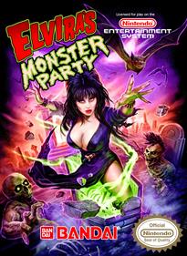Elvira's Monster Party - Box - Front Image