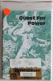 Quest for Power - Box - Front Image