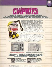 Chipwits - Box - Back Image