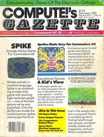Spike (COMPUTE! Publications) - Box - Front Image