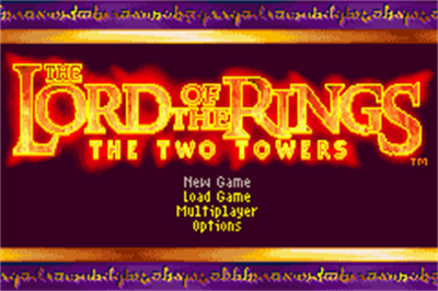The Lord of the Rings: The Two Towers - Screenshot - Game Select Image