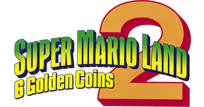 Super Mario Land 2: 6 Golden Coins - Clear Logo Image