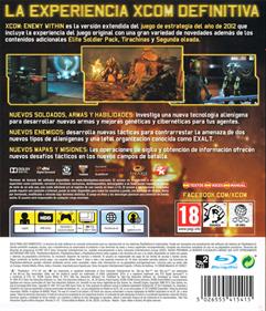 XCOM: Enemy Within - Box - Back Image