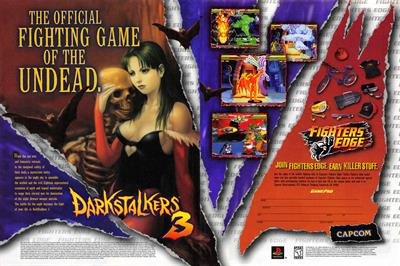 Darkstalkers 3 - Advertisement Flyer - Front Image