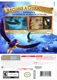 Legend of the Guardians: The Owls of Ga'Hoole - Box - Back Image