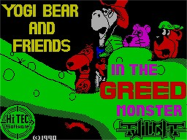 Yogi Bear & Friends in the Greed Monster: A Treasure Hunt - Screenshot - Game Title Image