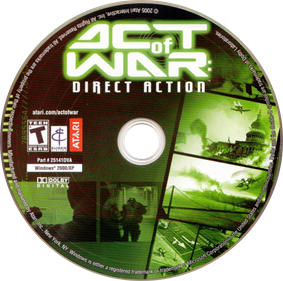 Act of War: Direct Action - Disc Image