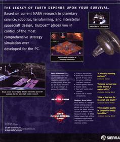 Outpost - Box - Back Image