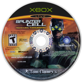 Tom Clancy's Splinter Cell: Pandora Tomorrow - Disc Image