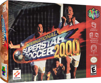 International Superstar Soccer 2000 - Box - 3D Image