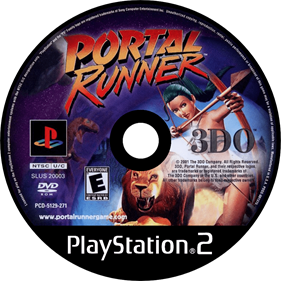 Portal Runner - Disc Image