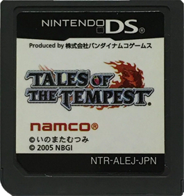 Tales of the Tempest - Cart - Front Image