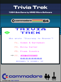 Trivia Trek - Fanart - Box - Front Image