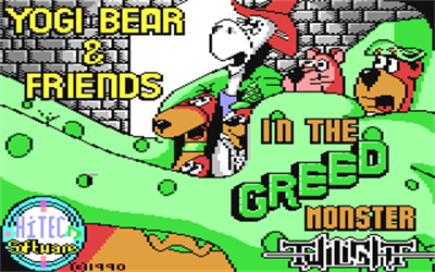 Yogi Bear & Friends in The Greed Monster: A Treasure Hunt - Screenshot - Game Title Image