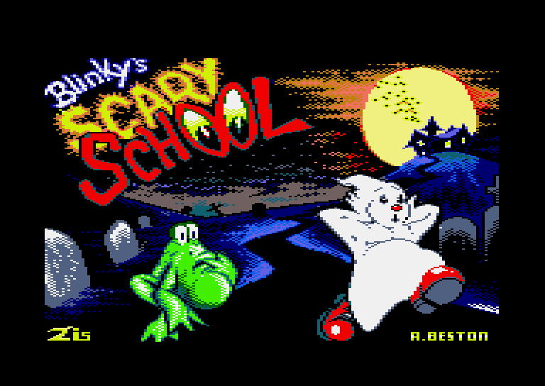 Blinky's Scary School