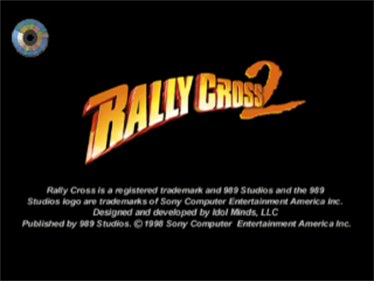 Rally Cross 2 - Screenshot - Game Title Image