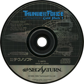 Thunder Force: Gold Pack 1 - Disc Image