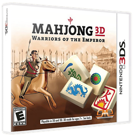 Mahjong 3D: Warriors of the Emperor - Box - 3D Image